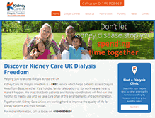 Tablet Screenshot of dialysisfreedom.co.uk